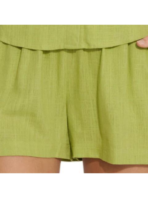 SHORT CINTURA REGULAR VERDE HOLLY LAND - Imagen 6