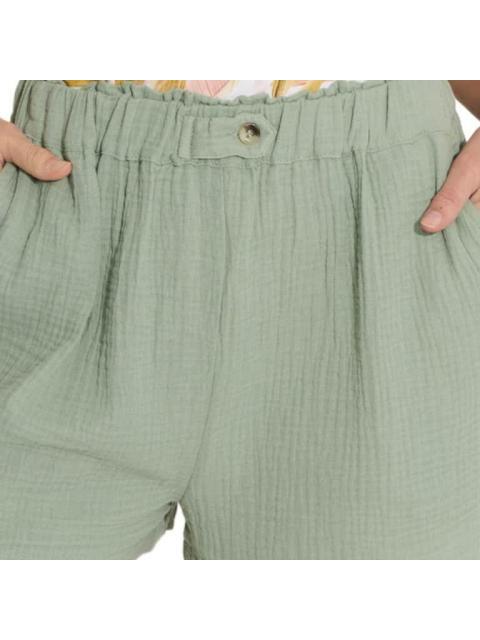 SHORT CINTURA REGULAR VERDE HOLLY LAND - Imagen 6