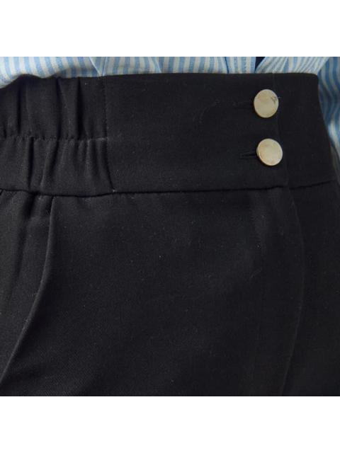 SHORT CON RESORTE NEGRO HOLLY LAND - Imagen 5