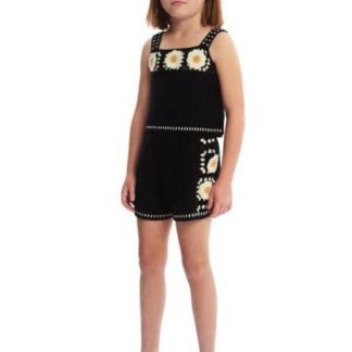 SHORT CROCHET NEGRO HOLLY LAND KIDS