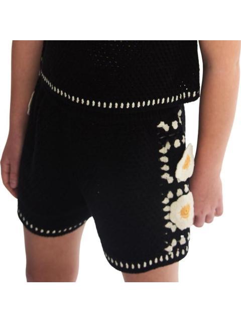 SHORT CROCHET NEGRO HOLLY LAND KIDS - Imagen 4