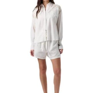 SHORT DE ALGODON BLANCO HOLLY LAND