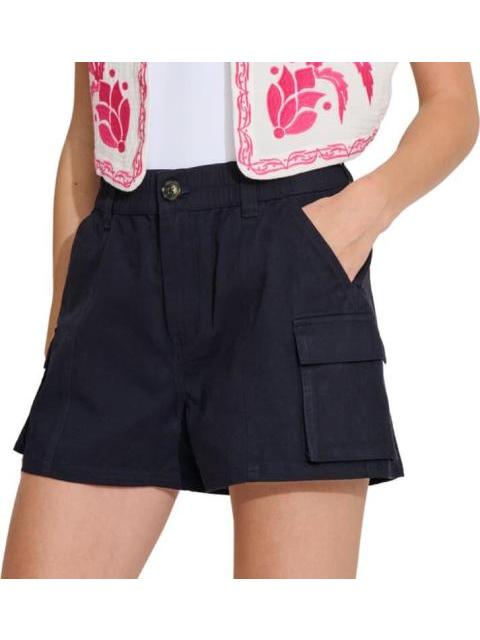 SHORT DE GABARDINA AZUL MARINO HOLLY LAND - Imagen 4