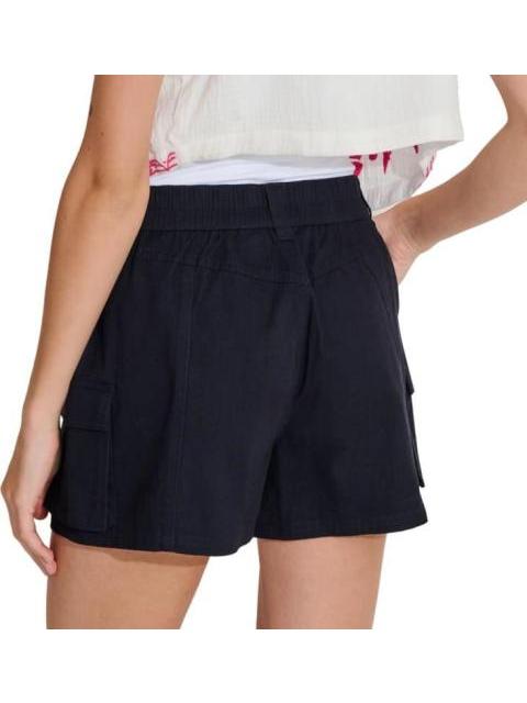 SHORT DE GABARDINA AZUL MARINO HOLLY LAND - Imagen 6