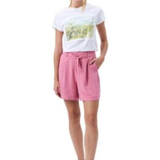 SHORT DE LINO ROSA HOLLY LAND