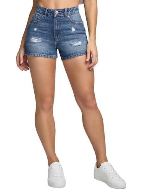 SHORT DESGASTADO GRIS SEVEN JEANS - Imagen 2