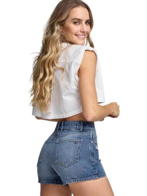 SHORT DESGASTADO GRIS SEVEN JEANS - Imagen 3