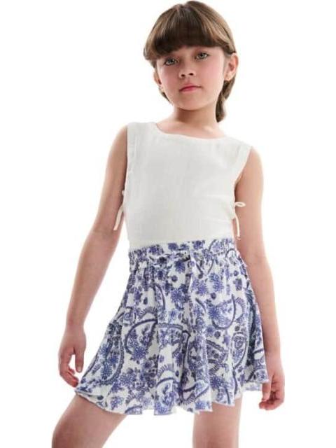 SHORT ESTAMPADO AZUL PRIMARK - Imagen 4