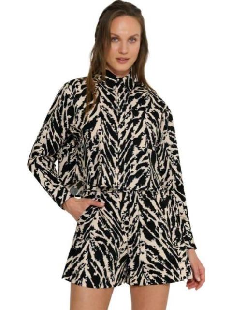 SHORT ESTAMPADO CINTURA ALTA ANIMAL PRINT HOLLY LAND - Imagen 4