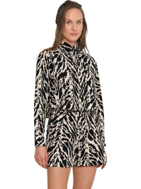 SHORT ESTAMPADO CINTURA ALTA ANIMAL PRINT HOLLY LAND - Imagen 5