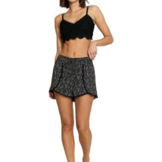 SHORT ESTAMPADO NEGRO PRIMARK