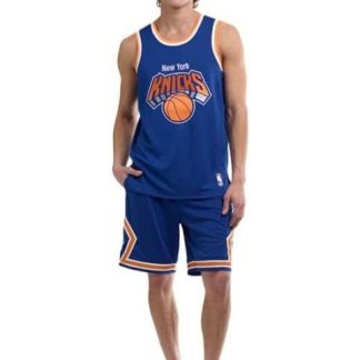 SHORT KNICKS AZUL NBA
