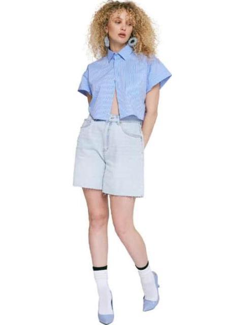SHORT MEZCLILLA CINTURA REGULAR BLEACH ATMOSPHERE DNM