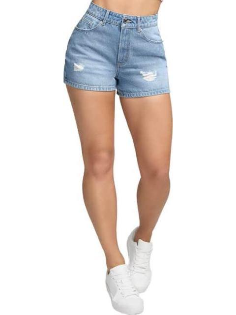 SHORT MEZCLILLA GRIS SEVEN JEANS - Imagen 2