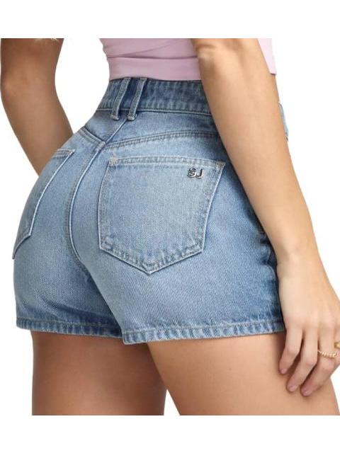 SHORT MEZCLILLA GRIS SEVEN JEANS - Imagen 4