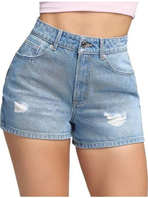 SHORT MEZCLILLA GRIS SEVEN JEANS - Imagen 5