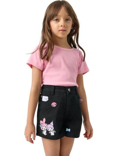 SHORT MY MELODY Y KUROMI NEGRO MY MELODY KUROMI - Imagen 3