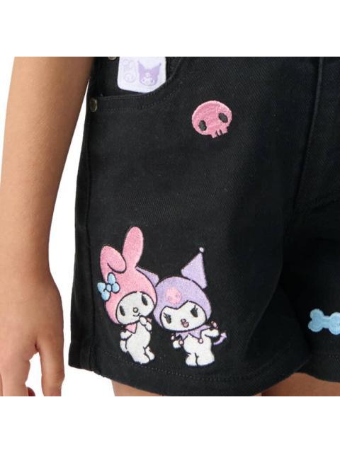 SHORT MY MELODY Y KUROMI NEGRO MY MELODY KUROMI - Imagen 6