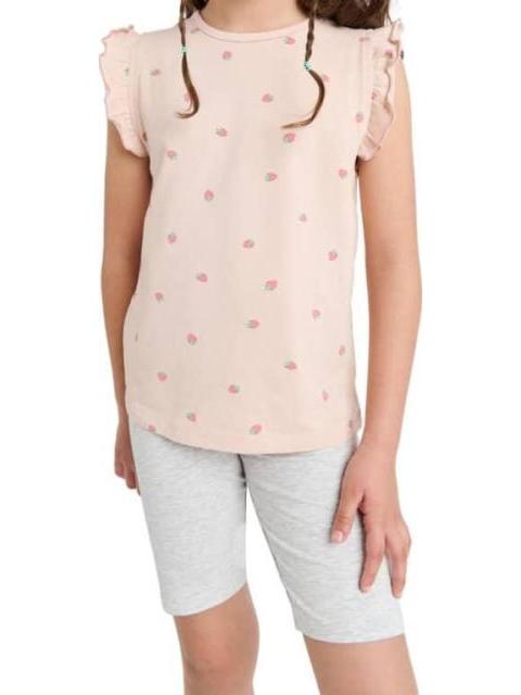 SHORT SET 2 PIEZAS ROSA HOLLY LAND KIDS - Imagen 4
