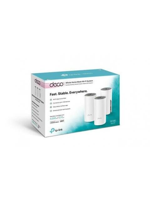 ROUTER TP-LINK CON SISTEMA DE RED WI-FI EN MALLA AC1200 DECO E4 867MBIT-S 2.4-5GHZ 2 ANTENAS INTERNAS - 3 PIEZAS - ¡COMPRA PRODUCTOS DECO TP LINK Y PARTICIPA PARA GANAR UN ROUTER ARCHER AX53! - Imagen 5