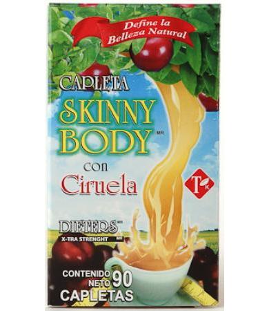 SKINNY BODY CIRUELA 90 CAPLETAS MUNDO NATURAL
