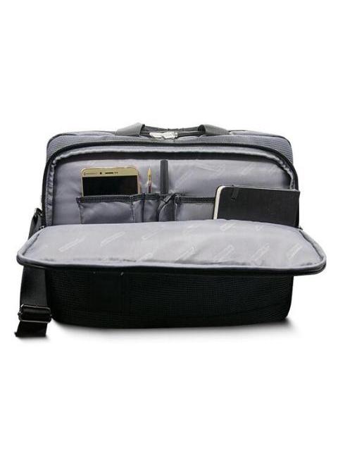 SKYPEAK MALETIN DE POLIESTER DOTSM-115BK PARA LAPTOP 15.6 NEGRO - Imagen 3