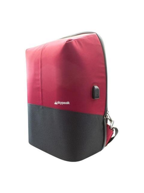 SKYPEAK MOCHILA BTS-115 PARA LAPTOP 15.6 ROJO-NEGRO - Imagen 2