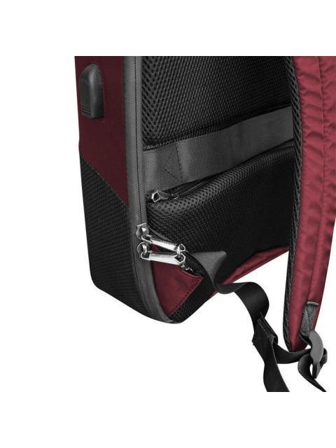 SKYPEAK MOCHILA BTS-115 PARA LAPTOP 15.6 ROJO-NEGRO - Imagen 7