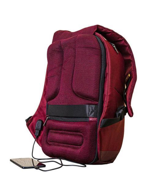 SKYPEAK MOCHILA SHIELD-115PO PARA LAPTOP 15.6 ROJO - Imagen 7