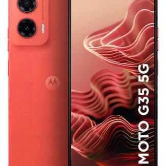 SMARTPHONE MOTO G35 5G 256GB - CORAL - CUERO VEGANO