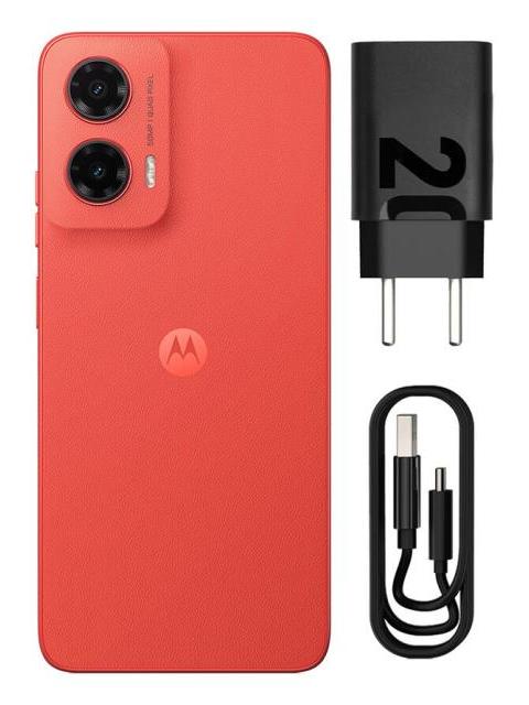 SMARTPHONE MOTO G35 5G 256GB - CORAL - CUERO VEGANO - Imagen 8
