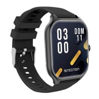 SMARTWATCH NSW101 2.01 IP67 BT 5.0 APP FITPRO BAT 180 MAH MIDE CALORIAS FC CON VIBRACION MULTIMEDIA FUNCION BUSCAR Y FOTOS A DISTANCIA NEGRO-NEGRO