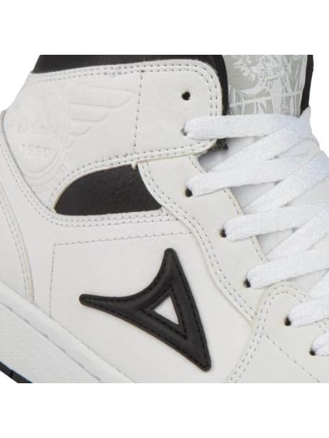 SNEAKER RYDER BOTA CASUAL BLANCO/NEGRO PIRMA - Imagen 6