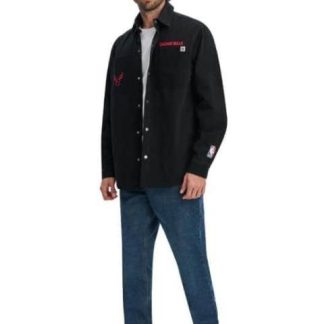 SOBRECAMISA BULLS NEGRO NBA