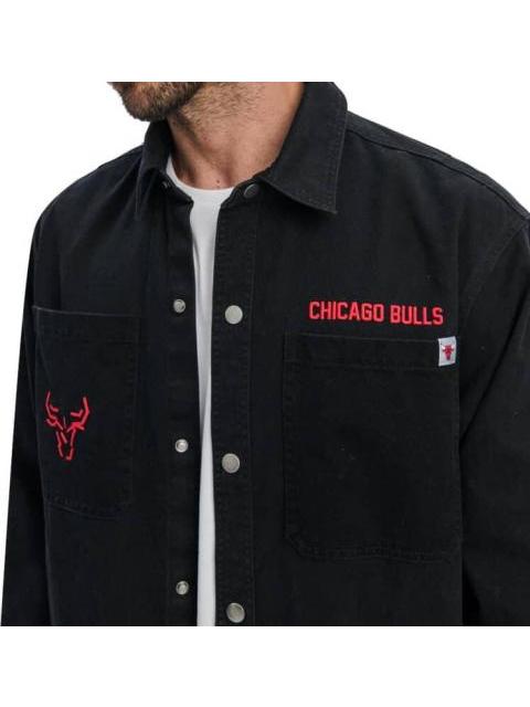 SOBRECAMISA BULLS NEGRO NBA - Imagen 4