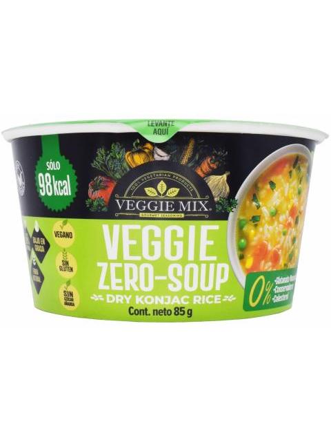 SOPA ARROZ SECO DE KONJAC INSTANTANEA 85 G VEGGIE MIX