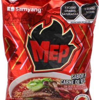 SOPA DE FIDEOS CARNE DE RES 120 G SAMYANG