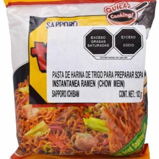 SOPA INSTANTANEA RAMEN CHOW MEIN 102 G SAPPORO ICHIBAN