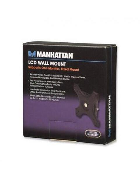 MANHATTAN SOPORTE DE PARED PARA MONITOR 13 - 22 MAX. 15KG NEGRO - Imagen 5