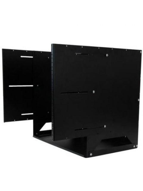STARTECH GABINETE PARA PARED CON CHAROLA 8U HASTA 34KG NEGRO - Imagen 4