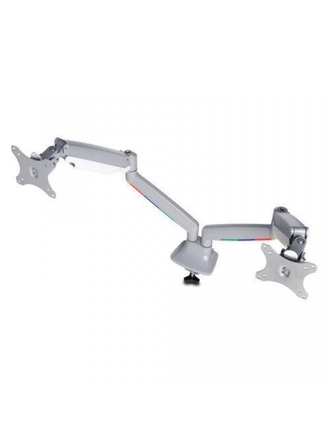 KENSINGTON BRAZO DE ESCRITORIO PARA 2 MONITORES 13 - 32 HASTA 18KG GRIS-PLATA - Imagen 3