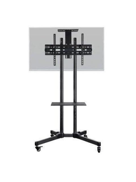 SOPORTE MOVIL BROBOTIX PARA PANTALLAS DE 32 - 70 PULGADAS HASTA 50KG NEGRO 963050 - Imagen 2