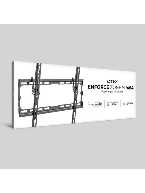 SOPORTE PARA PANTALLA ENFORCE ZONE SP464 ACTECK ADVANCED SERIES SOPORTE DE PANTALLA FIJACION MURO TAMANO DE PANTALLA SOPORTADO 32 A 70 PULGADAS - Imagen 7
