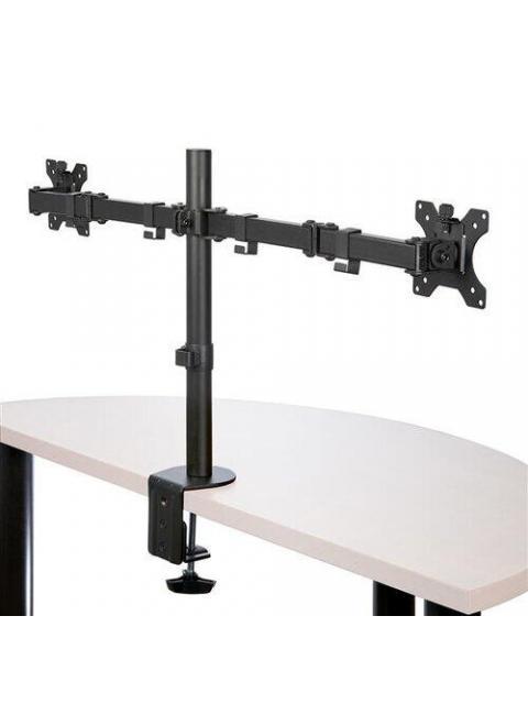 STARTECH SOPORTE DE ESCRITORIO PARA 2 MONITORES 32 HASTA 9KG NEGRO - Imagen 3