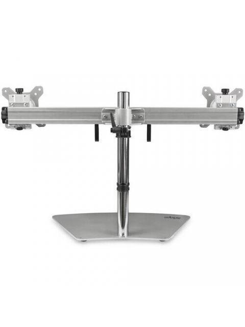 STARTECH SOPORTE DE ESCRITORIO PARA 2 MONITORES MAX. 24 HASTA 8KG PLATA - Imagen 3