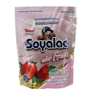 SOYALAC SABOR FRESA 500GR. BEBIDA DE SOYA INSTANTANEA RAPI FRUIT