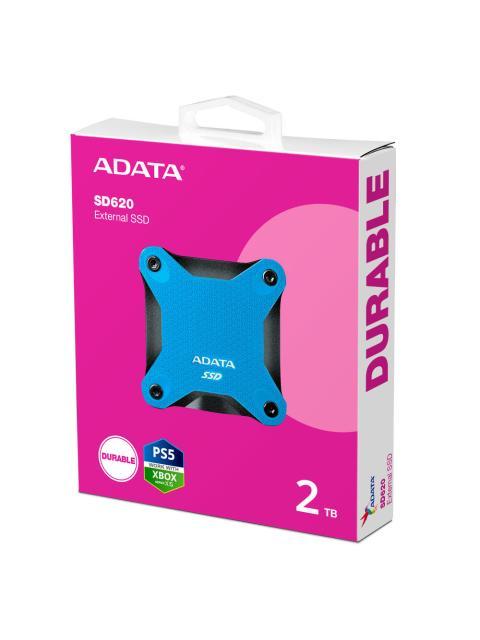 SSD EXTERNO ADATA SD620 2TB MICRO USB-B AZUL - Imagen 6