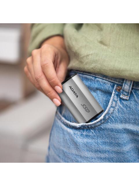 SSD EXTERNO ADATA SD810 4TB USB-C PLATA - Imagen 9