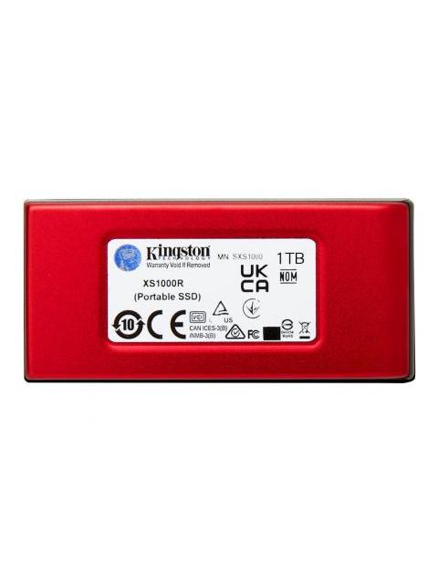 SSD EXTERNO KINGSTON XS1000 1TB USB C ROJO - Imagen 2
