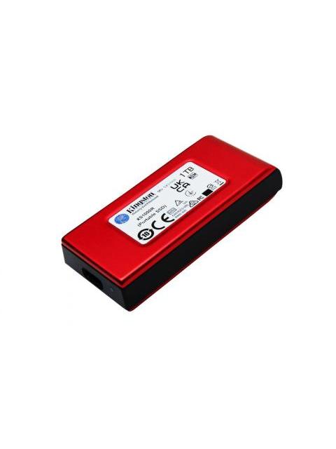 SSD EXTERNO KINGSTON XS1000 1TB USB C ROJO - Imagen 4